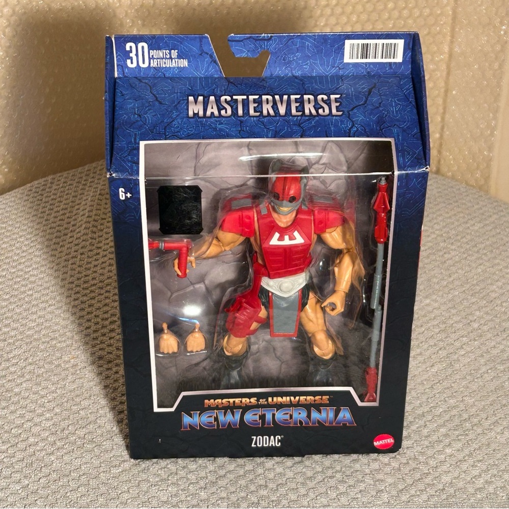 Mattel Masters of the Universe New Eternia Zodac Figure - Red and Tan